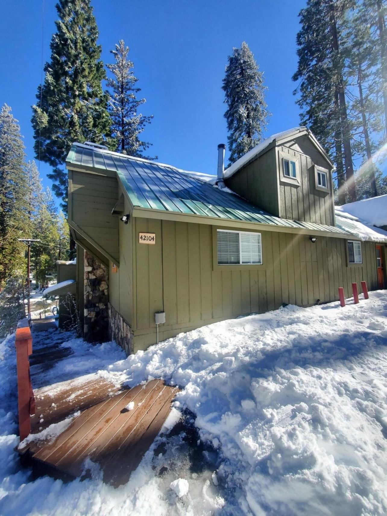 Bear Cave- Pet Friendly Suite In Shaver Lake Eksteriør bilde